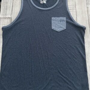 Under Armour Men’s Gray & Blue Athletic Tank Top